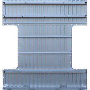 67-72 Custom SWB Fleetside Bed Floor Assembly W/2" Wider Rear Wheelhouse