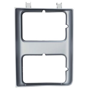 1985-87 Dual Headlight Bezel Argent Silver