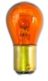 Pair of Amber 1157 Bulbs For Clear Turn Signal-Park Light