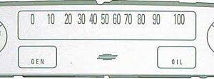 1964-66 Instrument Cluster Lens Warning Lights