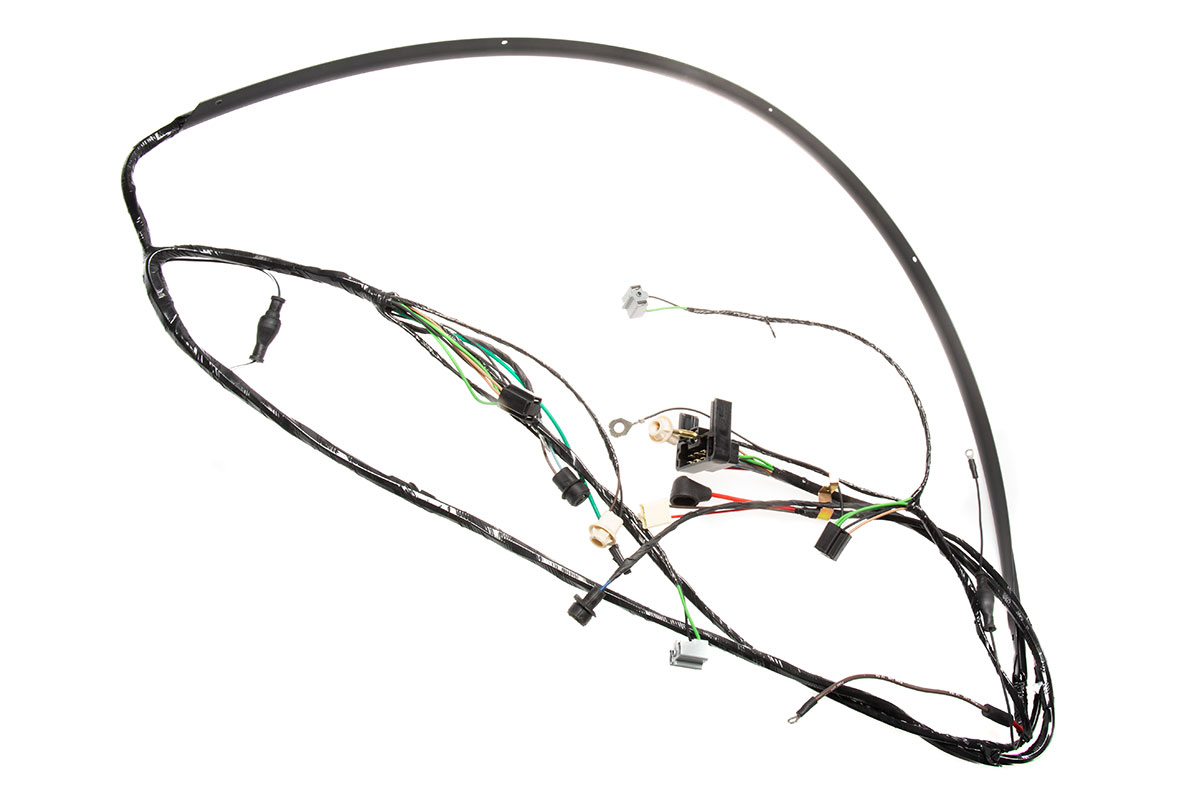 1968 GMC 2 & 4wd Truck Front Light Harness W/Internal Reg. Alt.