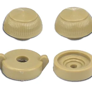 1947-53 Radio Knob Set Tan