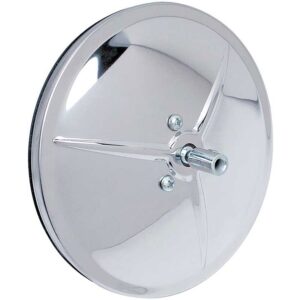 1947-70 Exterior Mirror Head Round Stainless Steel