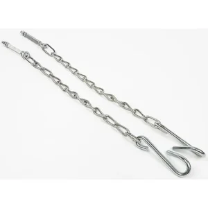 1954-87 Stepside Tailgate Chains Zinc