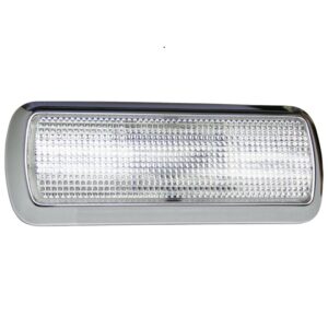 1960-72 Chrome LED Dome Light With Clear Euro Lens