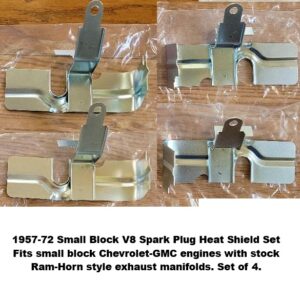 1957-72 GM Spark Plug Heat Shields SB