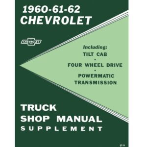1960-62 4 Wheel Drive & 1962 Shop Service Manual