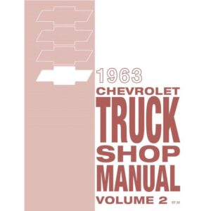 1963 Chevy Factory Service Manual