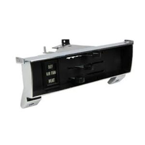 1967-68 Black Heater Control Assembly Non-A/C