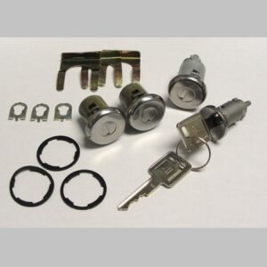 Ignition Door Lock Cylinder Kit 1968-72 Suburban-Panel Truck W/Rear Cargo Doors