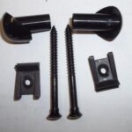 1969-71 Blazer-Jimmy 6pc Inner To Outer Door Skin Reinforcement Screw & Bezel Kit
