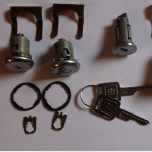 1967-72 Ignition-Door Lock Cylinders W/ 69-72 Late Style GM Key
