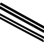 82-93 S10/15 4pc Door Glass Beltline Anti-Rattle Set