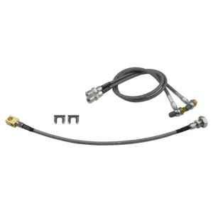 1988-98 1/2 & 3/4Ton 2WD Stainless Steel 3piece Brake Flex Hose Set