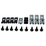 1981-87 2 & 4WD 18pc Brake Line Clip Set w/o Fuel Return Line