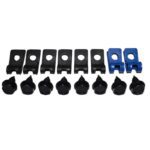 1981-87 2&4WD 16pc Fuel Line Clip Set shares Brake Line Clips
