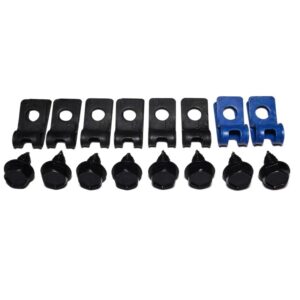 1981-87 2&4WD 16pc Fuel Line Clip Set shares Brake Line Clips