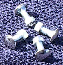 1967-91 License Plate Bracket SS Cap Bolt & Nut