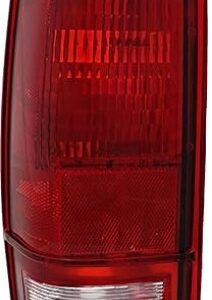 1982-93 S10 Pickup & Blazer Taillight Lens W/O Trim
